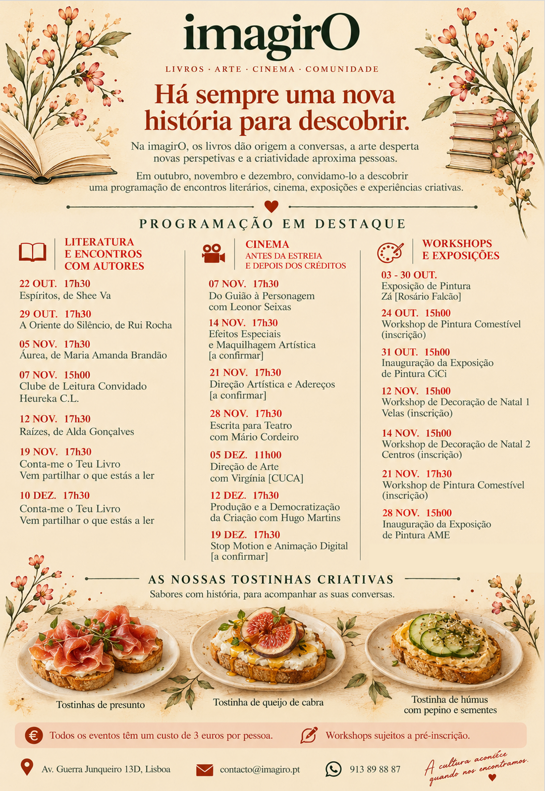 Programa OUTUBRO e NOVEMBRO
